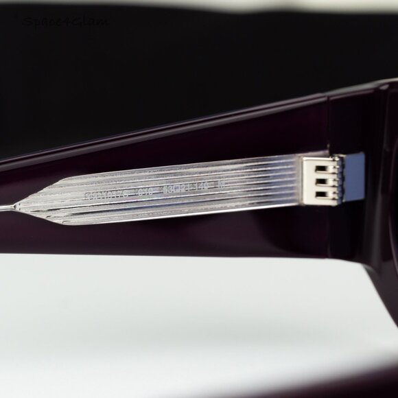 Gucci Women Sunglasses Violet Rectangular GG1917S 010 BRAND NEW - Picture 5 of 7